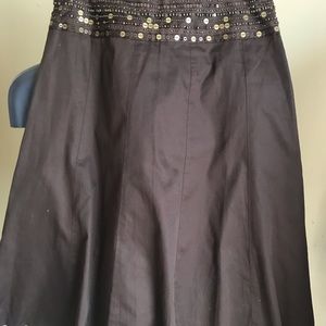 Never worn brown Ann Taylor skirt